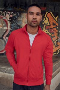 Felpa leggera french terry jacket zip lunga